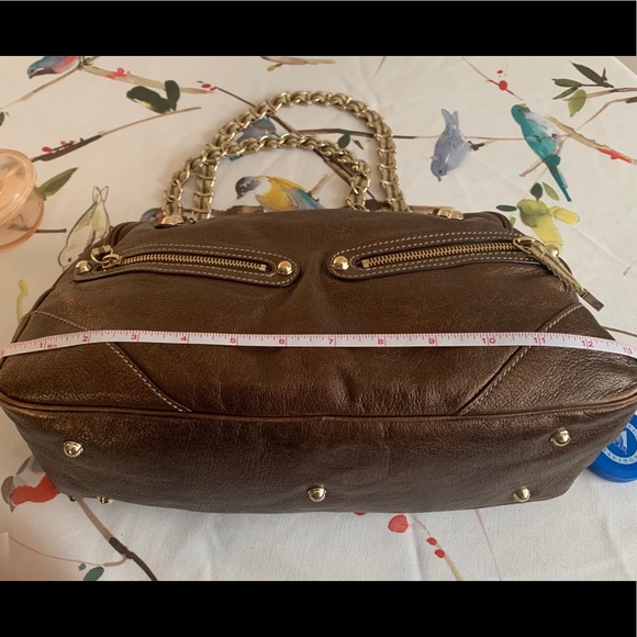 Vintage Gucci bronze metallic purse. - Picture 7 of 11
